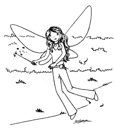 Delve into a magical universe with rainbow magic fairies coloring pages
